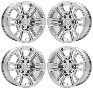 18" Jeep Grand Wagoneer PVD Chrome wheels rims Factory OEM set 9295 EXCHANGE