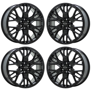 21" Chevrolet Blazer Gloss Black wheels rims Factory OEM set 14085 EXCHANGE