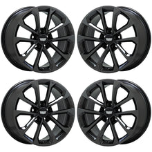 Load image into Gallery viewer, 18&quot; Cadillac ATS-V Sedan Black Chrome wheels Factory OEM GM 4766 4770 EXCHANGE
