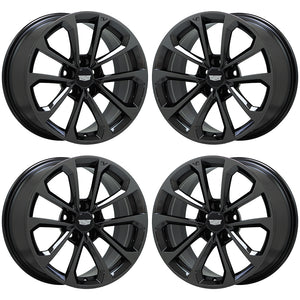 18" Cadillac ATS-V Sedan Black Chrome wheels Factory OEM GM 4766 4770 EXCHANGE