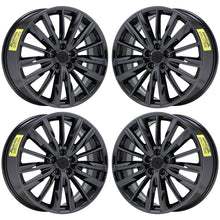 Load image into Gallery viewer, 20&quot; Infiniti QX60 Black Chrome wheels rims OEM set 4 73783 -
