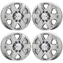 Load image into Gallery viewer, 20&quot; Chevrolet Silverado 2500 3500 PVD Chrome wheels rims Factory OEM set 5962
