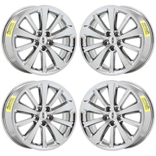 Load image into Gallery viewer, 19&quot; Lincoln MKS PVD Chrome wheels rims Factory OEM 2009-2016 set 4 3766
