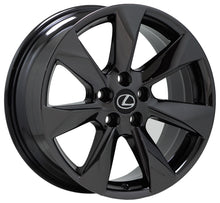 Load image into Gallery viewer, 18&quot; Lexus RX350 RX450H Black Chrome wheels rims Factory OEM set 74336 EXCHANGE
