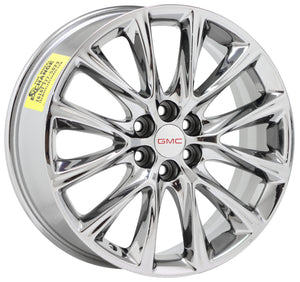 EXCHANGE 20" Buick Enclave GMC Acadia PVD Chrome Wheels Rim Factory OEM Set 5852