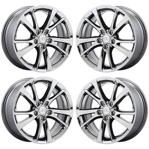 17" Infiniti Q50 Altima PVD Chrome wheels rims Factory OEM set 4 73764