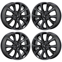 Load image into Gallery viewer, 20&quot; Jeep Grand Cheroke Black Chrome wheels rims Factory OEM set 4 2496 EXCHANGE
