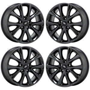 20" Jeep Grand Cheroke Black Chrome wheels rims Factory OEM set 4 2496 EXCHANGE