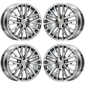 18" Lexus IS200 IS250 IS300 IS350 Turbo Chrome wheels rims 74288 74289 EXCHANGE