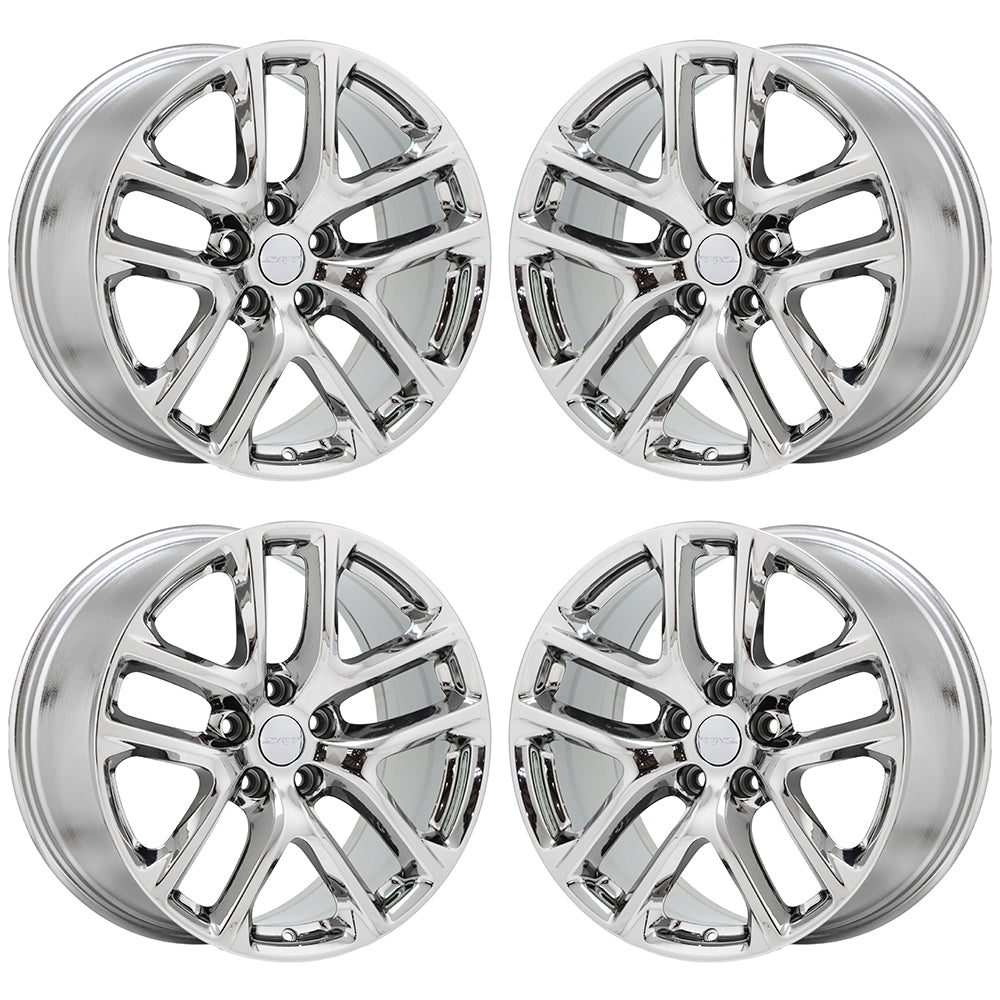 20x10 Dodge Durango SRT DuraChrome wheels rims Factory OEM set 2664