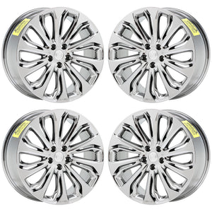 20" Buick Lacrosse PVD Chrome wheels rims Factory OEM set 4781 EXCHANGE