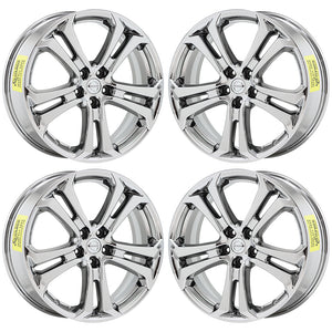 20" Nissan Murano PVD Chrome wheels rims Factory OEM set 62731