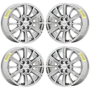 18" Cadillac XT5 Bright Chrome wheels rims Factory OEM 4798 EXCHANGE