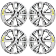 Load image into Gallery viewer, 19&quot; Nissan Rogue Sport Bright Chrome wheels rims Factory OEM set 62748
