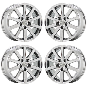 17" Lexus GS300 GS350 PVD Chrome wheels rims Factory OEM set 74185