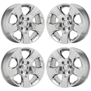 18" Dodge Ram 1500 Truck PVD Chrome wheels rims Factory OEM set 4 2669 EXCHANGE