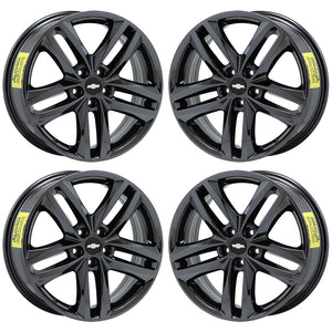 19" Chevrolet Equinox Black Chrome wheels rims Factory OEM set 5832