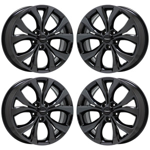 20" Chrysler Pacifica Black Chrome wheels rims Factory OEM 2596