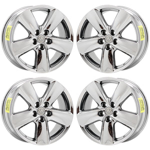 19" Lexus LS460 PVD Chrome wheels rims Factory OEM 74196 set