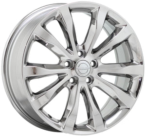 19" Chrysler 300 AWD PVD Chrome wheels rims Factory OEM set 4 2538