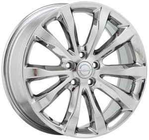 19" Chrysler 300 AWD Bright Chrome wheels rims Factory OEM set 4 2538 EXCHANGE