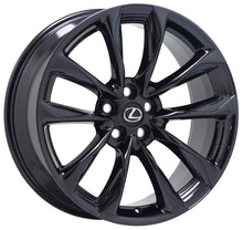 Load image into Gallery viewer, 21&quot; Lexus LC500 LC500h Black Chrome wheels rims Factory set 74361 74362 EXCHANGE
