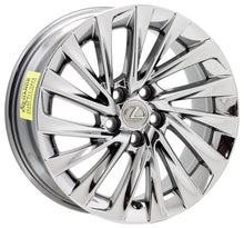 Load image into Gallery viewer, 18&quot; Lexus ES300 ES350 PVD Chrome wheel rim Factory OEM 74375 EXCHANGE
