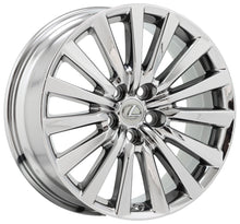 Load image into Gallery viewer, 19&quot; Lexus LS460 PVD Chrome Wheels Rims Factory OEM Set 74285 EXCHANGE
