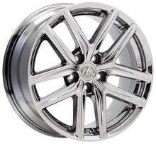 Load image into Gallery viewer, 18&quot; Lexus IS200 250 300 350 F-Sport PVD Chrome wheel rim (Front) OEM 74292
