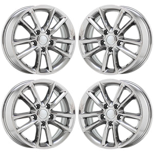 17" Dodge Journey Grand Caravan PVD Chrome wheels rims Factory OEM 2399 EXCHANGE