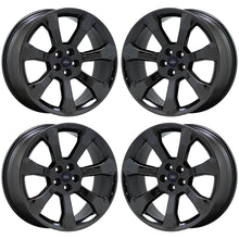 Load image into Gallery viewer, 21&quot; Ford Explorer ST Black Chrome wheels rims Factory OEM set 10271 EXCHANGE
