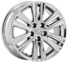 Load image into Gallery viewer, 17&quot; Lexus ES350 PVD Chrome wheels rims Factory OEM set 74276 EXCHANGE
