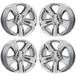 20" Dodge Ram 1500 Truck PVD Chrome wheels rims Factory OEM set 4 2453