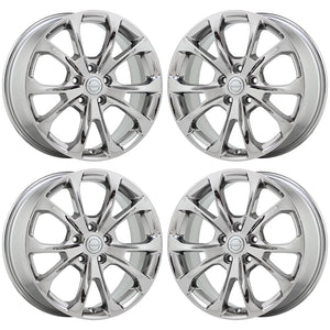 20" Jeep Grand Cherokee Summit PVD Chrome wheels rims set 4 9212 EXCHANGE