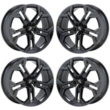 Load image into Gallery viewer, 21&quot; BMW X5 X6 PVD Black Chrome wheels rims Factory OEM set 86465 EXCHANGE
