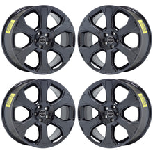 Load image into Gallery viewer, EXCHANGE 22&quot; Land Range Rover Black Chrome wheels rims Factory OEM set 4 72268
