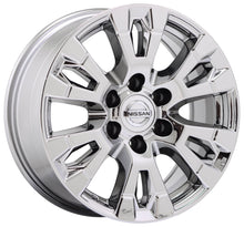 Load image into Gallery viewer, 18&quot; Nissan Armada Titan PVD Chrome wheels rims Factory OEM set 4 62726 EXCHANGE
