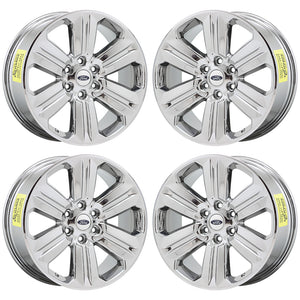 20" Ford F150 Truck PVD Chrome wheels rims Factory OEM set 4 10171 EXCHANGE