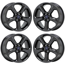 Load image into Gallery viewer, 18&quot; Lincoln MKZ Black Chrome wheels rims Factory OEM set 3959
