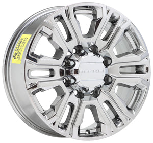 20" GMC Sierra 2500 3500 PVD Chrome wheels rims Factory OEM GM set 5957 EXCHANGE