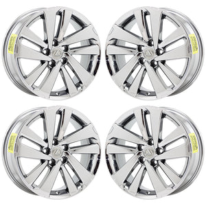 18" Lexus NX300 NX300H PVD Chrome wheels rims Factory OEM set 4 74372