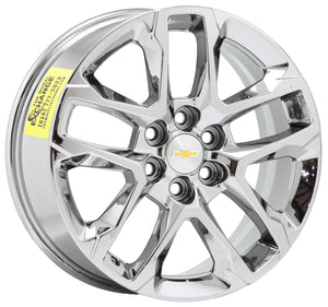 18" Chevrolet Blazer PVD Chrome wheels rims Factory OEM set 5843