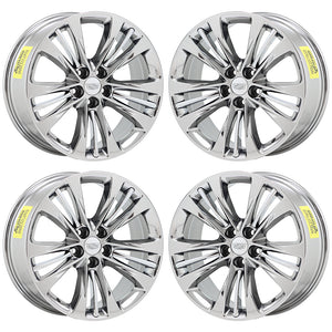 20" Cadillac CT6 PVD Chrome wheels rims Factory OEM GM set 4764 EXCHANGE