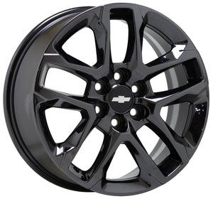 18" Chevrolet Blazer Black Chrome wheels rims Factory OEM set 5843