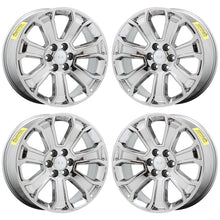 Load image into Gallery viewer, 22&quot; Sierra Silverado 1500 PVD Chrome wheels rims Factory OEM GM 5665 EXCHANGE
