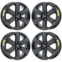 Load image into Gallery viewer, 20&quot; Cadillac XT5 SRX Black Chrome wheels rims Factory OEM set 5845 EXCHANGE
