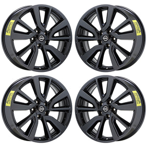 19" Nissan Rogue Sport Black Chrome wheels rims Factory OEM set 62748 EXCHANGE