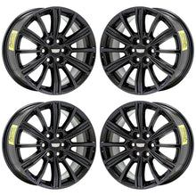 Load image into Gallery viewer, 18&quot; Cadillac XT5 XT6 Black Chrome wheels rims Factory OEM set 4798
