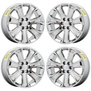 22" Cadillac Escalade PVD Chrome wheels rims Factory OEM CK163 set 5665 EXCHANGE