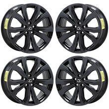 Load image into Gallery viewer, 20&quot; Lexus RX350 RX450 Black Chrome wheels rims Factory OEM set 4 74338
